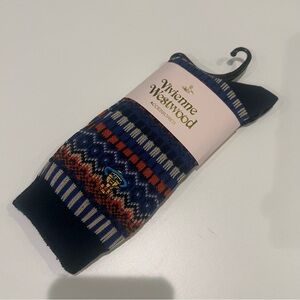 Vivienne Westwood Multicolor Patterned Socks